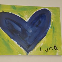 Southwest Airlines - Art was painted by children. Very cute