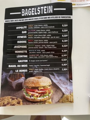Menu photo 1 Bagelstein Nice, 06