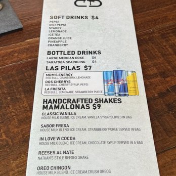 Project Burger - Drinks - Burgers Near Me - Palm Desert, California