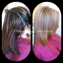 Hair By Sarah - Before and after.