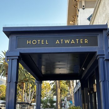 Hotel Atwater - Hotel Atwater from the Sidewalk POV - Hotels Near Me - Avalon, California