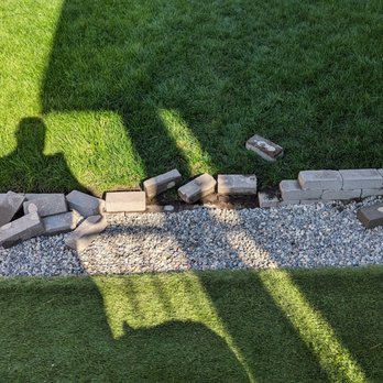 System Pavers - What did my poor wall do to them? - Landscaping Near Me - Lynnwood, Washington System Pavers - What did my poor wall do to them? - Landscaping Near Me - Lynnwood, Washington
