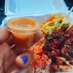 Jerk chicken ... Extra hots Jerk chicken ... Extra hots