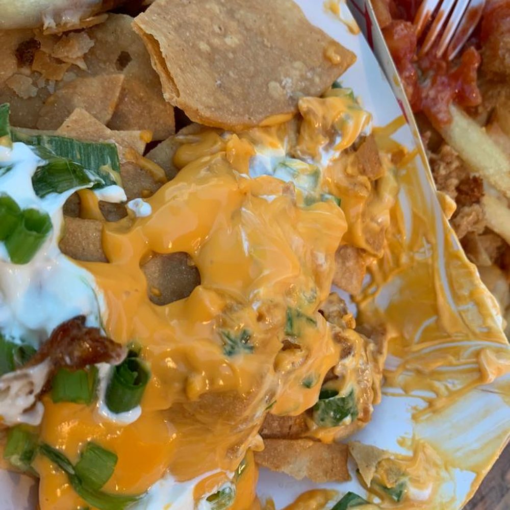 Jeremy's Ale House - Loaded nachos with nothing more than just sour cream and chives -_- - Seafood Near Me - Freeport, New York Jeremy's Ale House - Loaded nachos with nothing more than just sour cream and chives -_- - Seafood Near Me - Freeport, New York