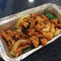 Top Wok 2 - Crispy shredded chicken in honey sauce.