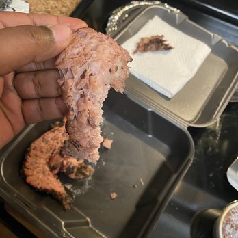 4 Rivers Smokehouse - Cold fat disguised as "brisket" smh - Barbeque Near Me - Gainesville, Florida 4 Rivers Smokehouse - Cold fat disguised as "brisket" smh - Barbeque Near Me - Gainesville, Florida
