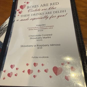 Dixie Crossroads - Valentine's Day adult desserts!!! - Seafood Near Me - Titusville, Florida Dixie Crossroads - Valentine's Day adult desserts!!! - Seafood Near Me - Titusville, Florida