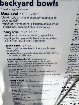 Backyard Bowls by null