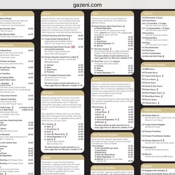 Gaze - Gaze full menu - Asian Fusion Near Me - North Down, NDN Gaze - Gaze full menu - Asian Fusion Near Me - North Down, NDN