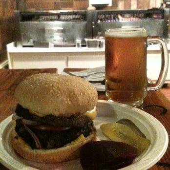 Patricia Hotel - Double Cheeseburger and a draught Creemore Springs Pilsner - Hotels Near Me - Patricia, Alberta Patricia Hotel - Double Cheeseburger and a draught Creemore Springs Pilsner - Hotels Near Me - Patricia, Alberta