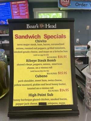 Menu photo 2 Newbury Deli Newbury, NH Menu photo 2 Newbury Deli Newbury, NH