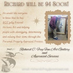 Richard C Frey Fine Arts - Richard is not retired!