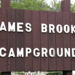 Ames Brook Campground - Campground sign