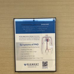 Dr. Mark Goodwin - PAD information at Dr. Goodwin's office.
