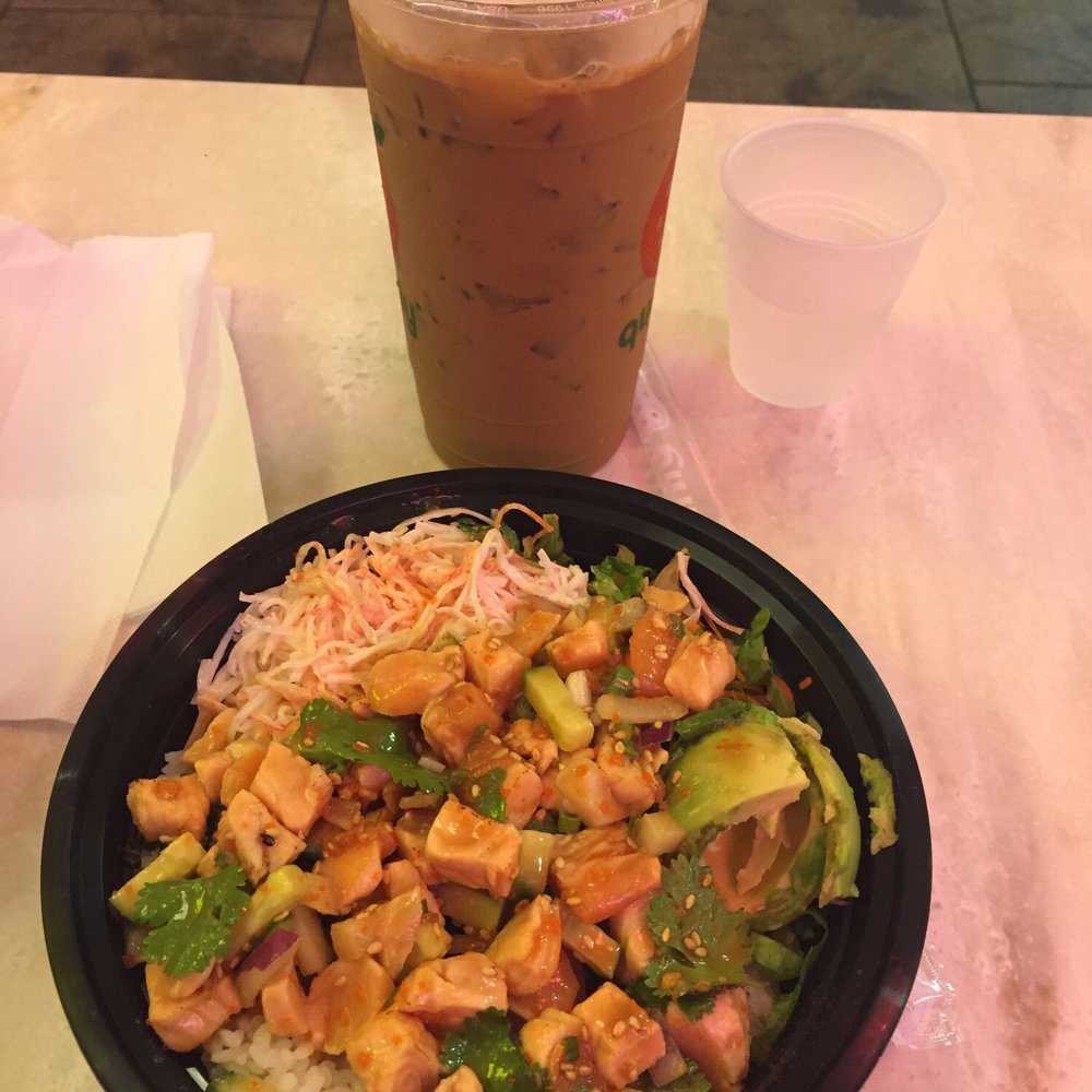 Quickly Boba N Snow - Salmon Tataki Bowl and Vietnamese coffee - Bubble Tea Near Me - Orlando, Florida Quickly Boba N Snow - Salmon Tataki Bowl and Vietnamese coffee - Bubble Tea Near Me - Orlando, Florida