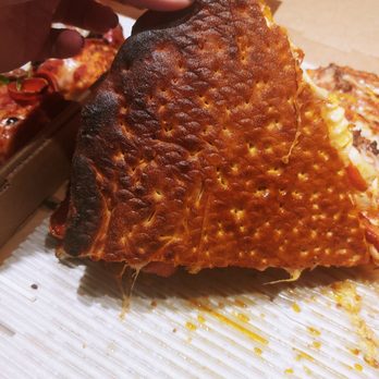 Mountain Mike's Pizza - Pretty close to burnt - Pizza Near Me - Star, Idaho