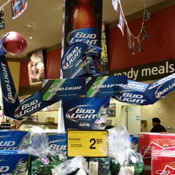 Safeway - a display of bud's products in a grocery store - Grocery Near Me - Everett, Washington