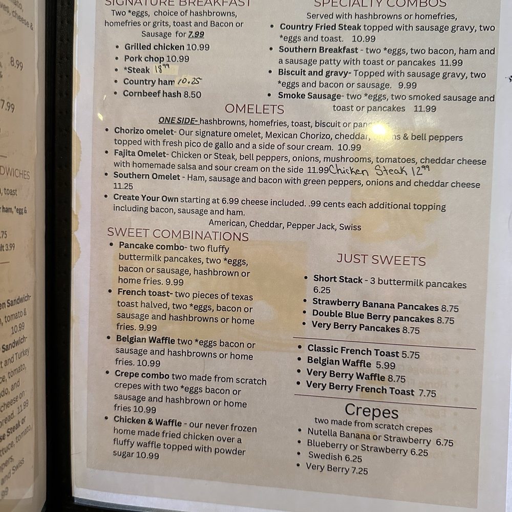 Frank’s Kitchen - Menu - Breakfast & Brunch Near Me - Rural Hall, North Carolina Frank’s Kitchen - Menu - Breakfast & Brunch Near Me - Rural Hall, North Carolina
