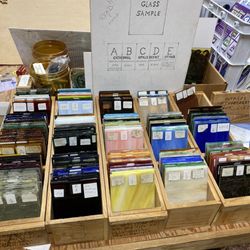 Crafts Frames & Things - Glass samples