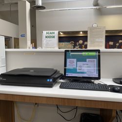 Betty Rodriguez Regional Library - @FCPL. Trying out the scanner.