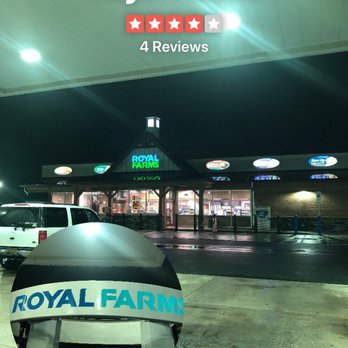 Royal Farms - the front of the store at night - Gas Stations Near Me - Felton, Delaware Royal Farms - the front of the store at night - Gas Stations Near Me - Felton, Delaware