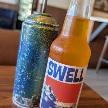Wallflour Pizza - Swell Tangerine soda - Pizza Near Me - Los Angeles, California Wallflour Pizza - Swell Tangerine soda - Pizza Near Me - Los Angeles, California