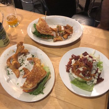 Scooter's Chillin'-N-Grillin' - Split the B.L.T. Double Spicy and a Wedge Salad - Sports Bars Near Me - Twin Falls, Idaho Scooter's Chillin'-N-Grillin' - Split the B.L.T. Double Spicy and a Wedge Salad - Sports Bars Near Me - Twin Falls, Idaho