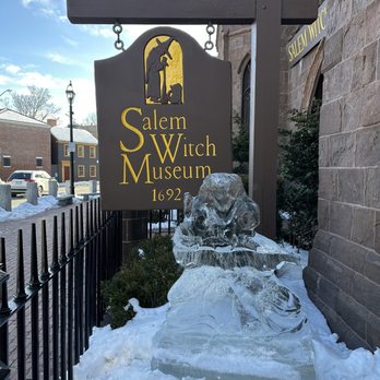 Salem Witch Museum - Ice sculpture - Museums Near Me - Salem, Massachusetts