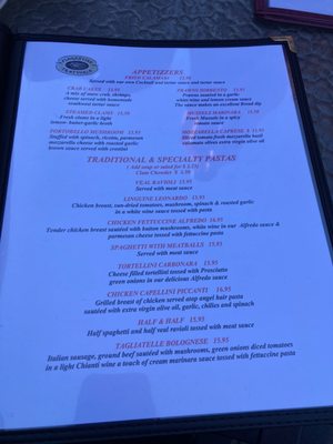 Menu photo 6 Florentine Trattoria Saratoga, CA Menu photo 6 Florentine Trattoria Saratoga, CA