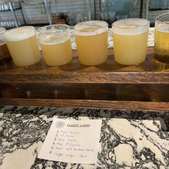 Broken Clock Brewing Cooperative - Flight of beer - Breweries Near Me - Minneapolis, Minnesota Broken Clock Brewing Cooperative - Flight of beer - Breweries Near Me - Minneapolis, Minnesota