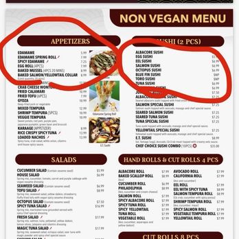 Tama Sushi - Over charging on final bill - Sushi Bars Near Me - Huntington Beach, California