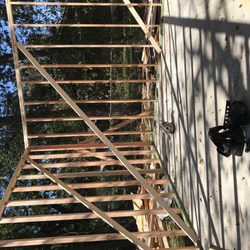 Rodriguez Roofing and Home Improvement Services - New shop addition going up