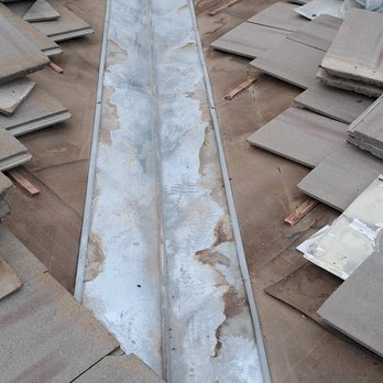 Landeros Roofing Solutions - cleaned out roof channel - Roofing Near Me - Tracy, California