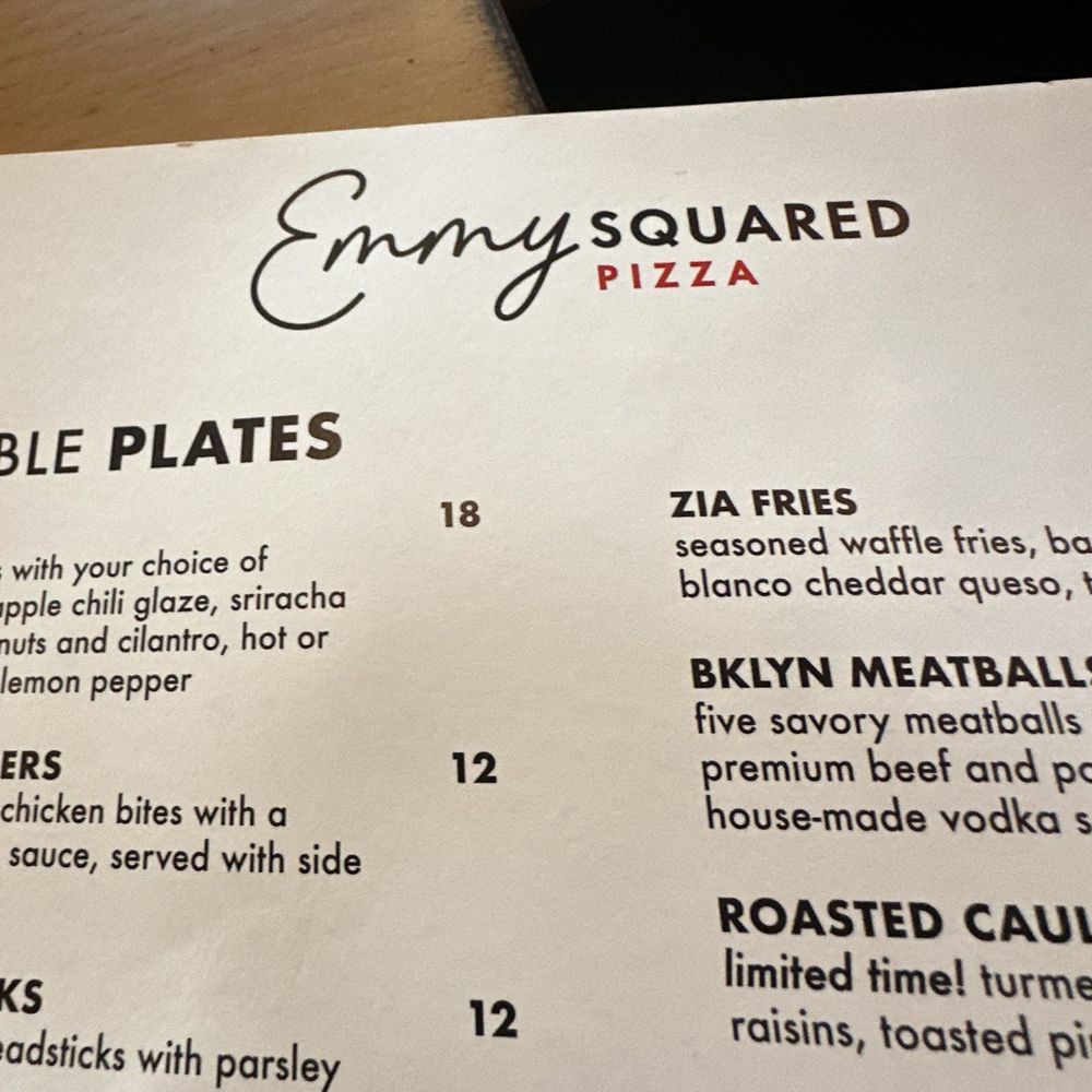 Emmy Squared Pizza - The Gulch - Pizza Near Me - Nashville, Tennessee