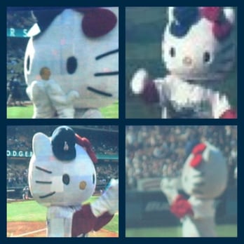 Dodger Stadium - Hello Kitty threw the first pitch :) - Stadiums & Arenas Near Me - Los Angeles, California