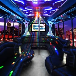 Flash Transportation Group - Chicago Limo Party Bus 32 Pax