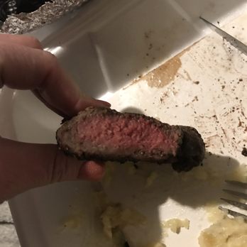 Logan's Roadhouse - 6 oz USDA Choice Sirloin supposed to be well done - Barbeque Near Me - Cleveland, Tennessee Logan's Roadhouse - 6 oz USDA Choice Sirloin supposed to be well done - Barbeque Near Me - Cleveland, Tennessee