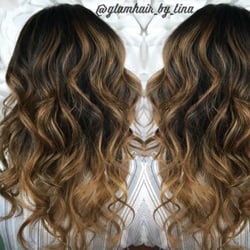 Glam Hair by Tina - Honey balayage
