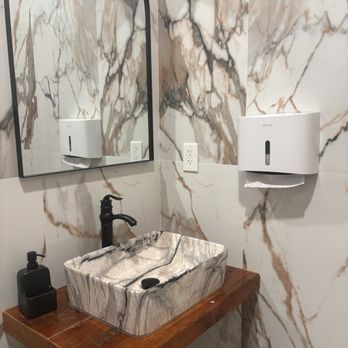 Itameshi - Pretty bathroom. - Italian Near Me - Albany, New York Itameshi - Pretty bathroom. - Italian Near Me - Albany, New York