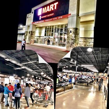 H Mart - Austin - The food court entrance, the lines, and the walkway separating the actual store. Smart layout. - Grocery Near Me - Austin, Texas