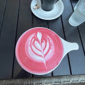ZCREW Cafe - Beet latte - Cafes Near Me - Calgary, Alberta