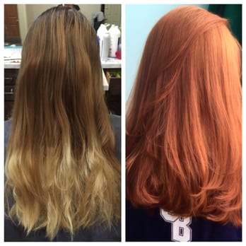 Meraki Salon - On the left: The result of going to someone other than Brie. On the right: The magic that Brie did to fix my hair!!! - Eyelash Service Near Me - Charleston, South Carolina Meraki Salon - On the left: The result of going to someone other than Brie. On the right: The magic that Brie did to fix my hair!!! - Eyelash Service Near Me - Charleston, South Carolina