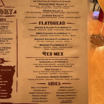 Smoke & Glory - Menu - Barbeque Near Me - Chula Vista, California Smoke & Glory - Menu - Barbeque Near Me - Chula Vista, California