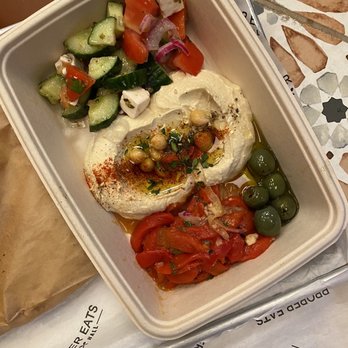Proper Eats Food Hall - Hummus platter - Food Court Near Me - Las Vegas, Nevada Proper Eats Food Hall - Hummus platter - Food Court Near Me - Las Vegas, Nevada