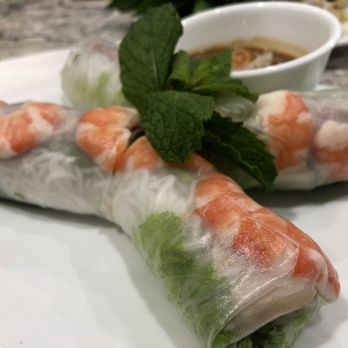Pho Que Huong - Summer Rolls ($7): steamed pork and shrimp...can be ordered without mint and cilantro! - Vietnamese Near Me - Honolulu, Hawaii Pho Que Huong - Summer Rolls ($7): steamed pork and shrimp...can be ordered without mint and cilantro! - Vietnamese Near Me - Honolulu, Hawaii