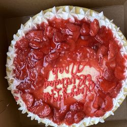 Nino's Pastry Shoppe - Strawberry cheesecake from Ninos pastry in Hamilton NJ