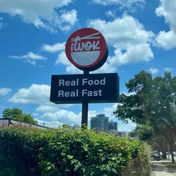 iWok - Texas Medical Center - Signage - Asian Fusion Near Me - Houston, Texas iWok - Texas Medical Center - Signage - Asian Fusion Near Me - Houston, Texas