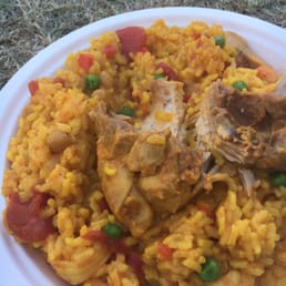 Spanish Paella....possibly made with rice-a-roni cwd
