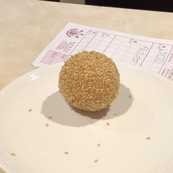 Gourmet Inspirations - Sesame ball- I mean Death Star! - Dim Sum Near Me - Wheaton, Maryland