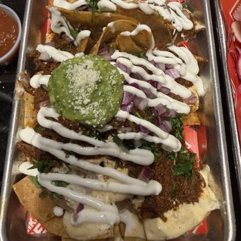 Mike's Red Tacos - Half Loaded Nachos - Tacos Near Me - San Diego, California Mike's Red Tacos - Half Loaded Nachos - Tacos Near Me - San Diego, California